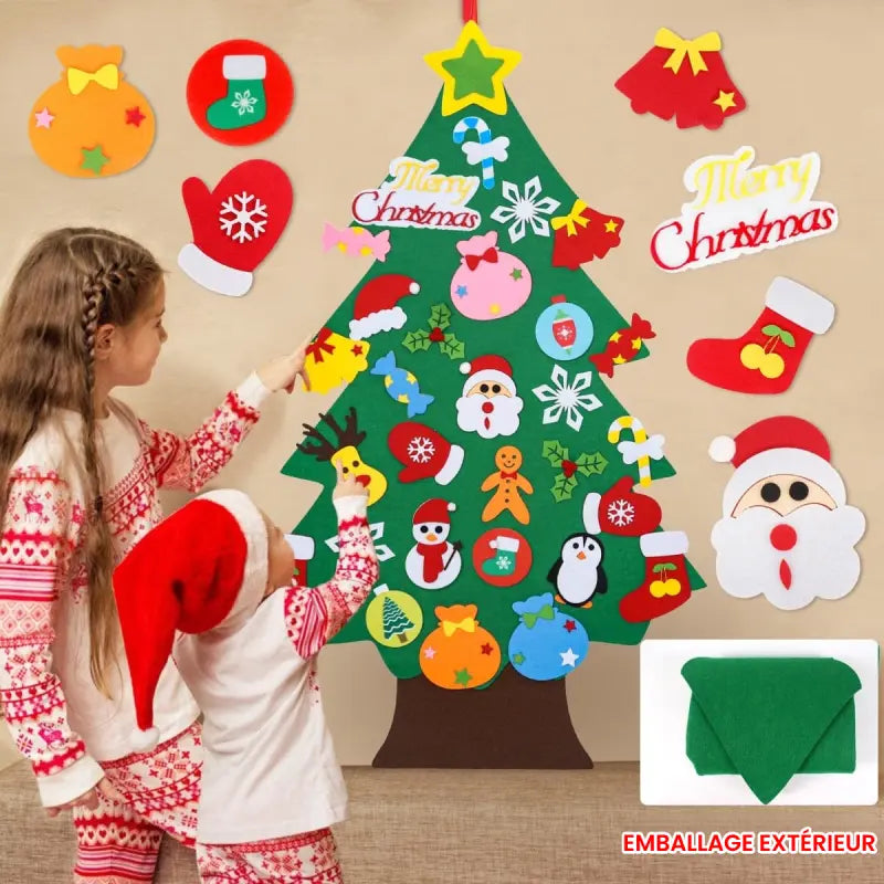 Sapin de Noël en Feutrine