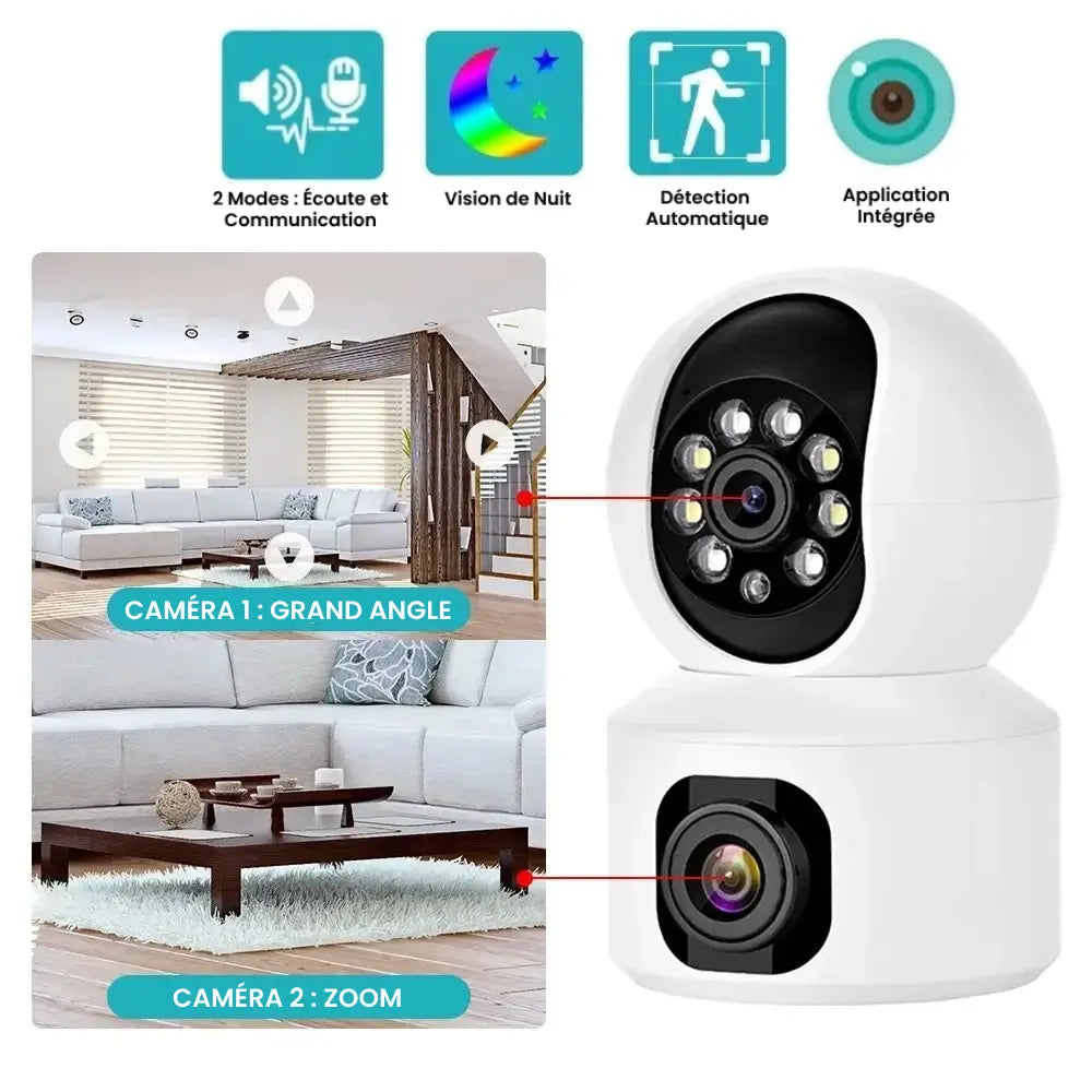 Babyphone Connecté 360° - Ô Royaume de Bébé