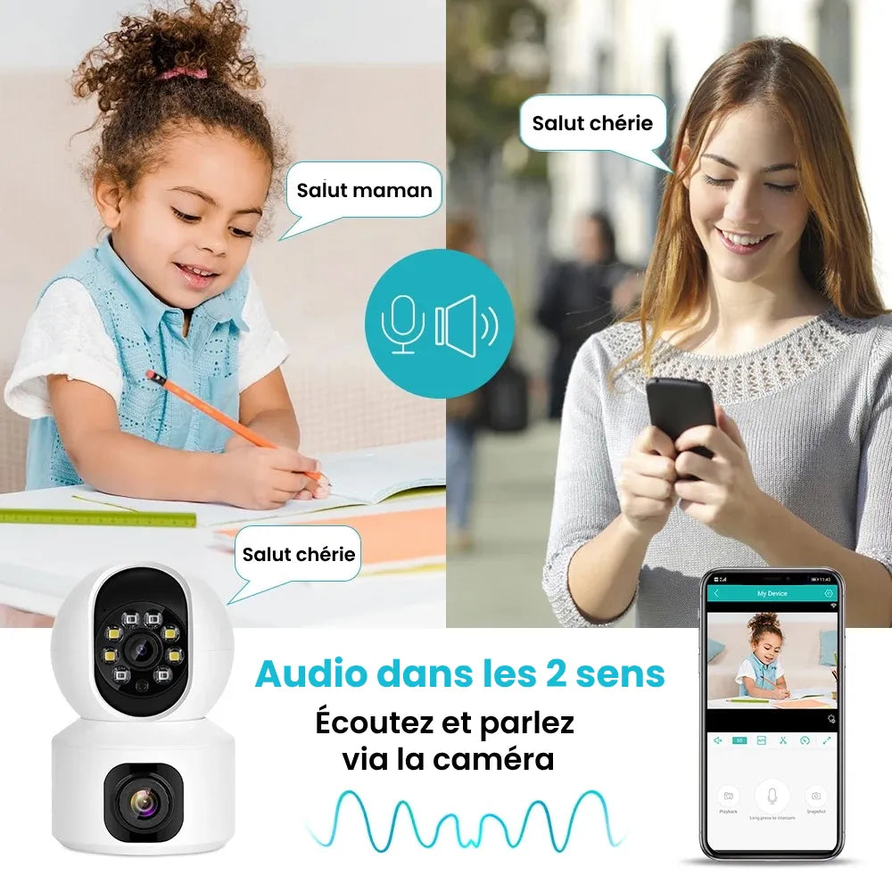 Babyphone Connecté 360° - Ô Royaume de Bébé