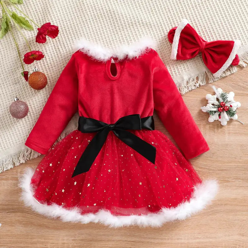 Robe de Noël Fille - Ô Royaume de Bébé