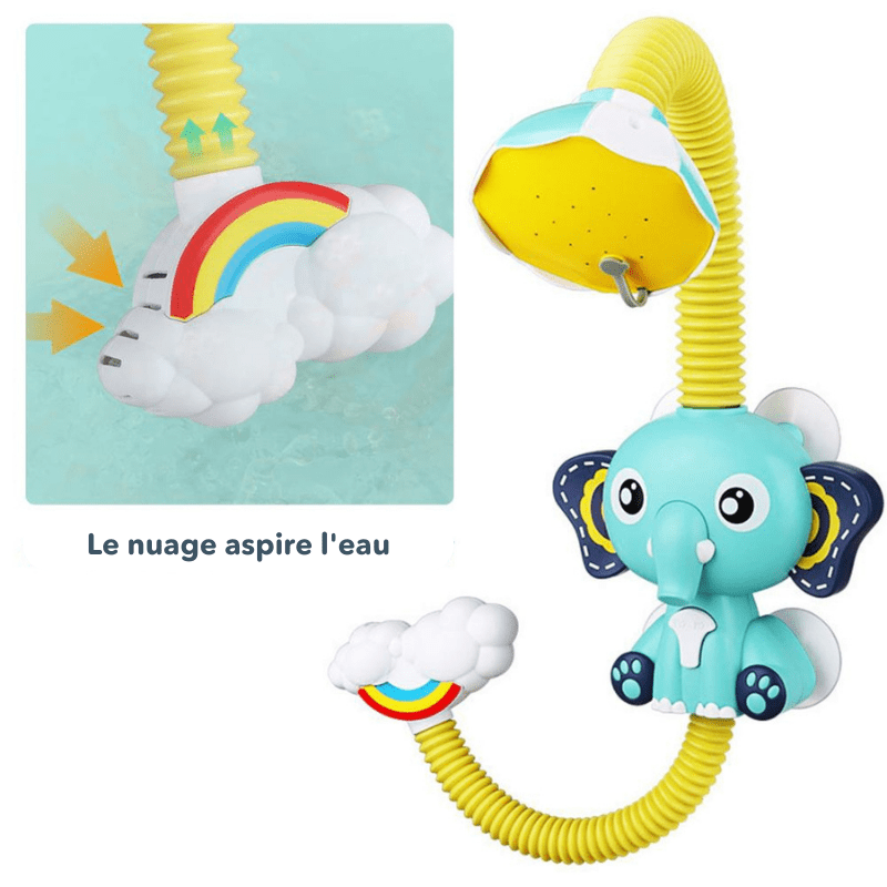 Douchette de Bain Éléphant pour Bébé