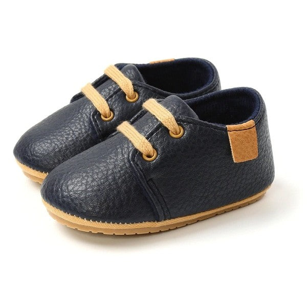 Chaussures Bébé en Cuir Style Mocassins
