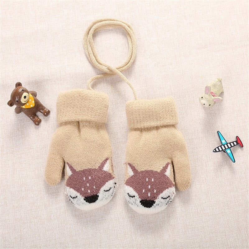 Moufles en Laine pour Bébé (de 1 à 3 ans)