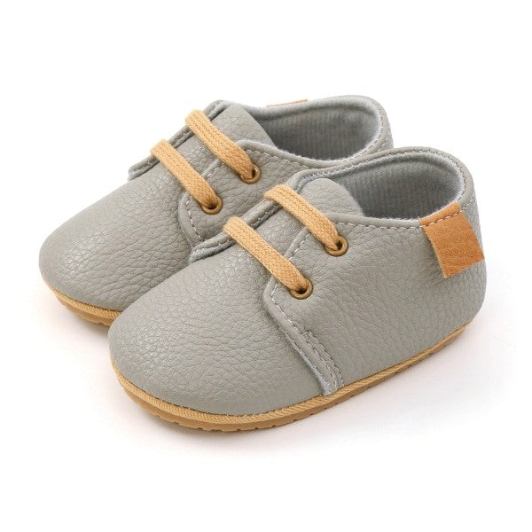 Chaussures Bébé en Cuir Style Mocassins