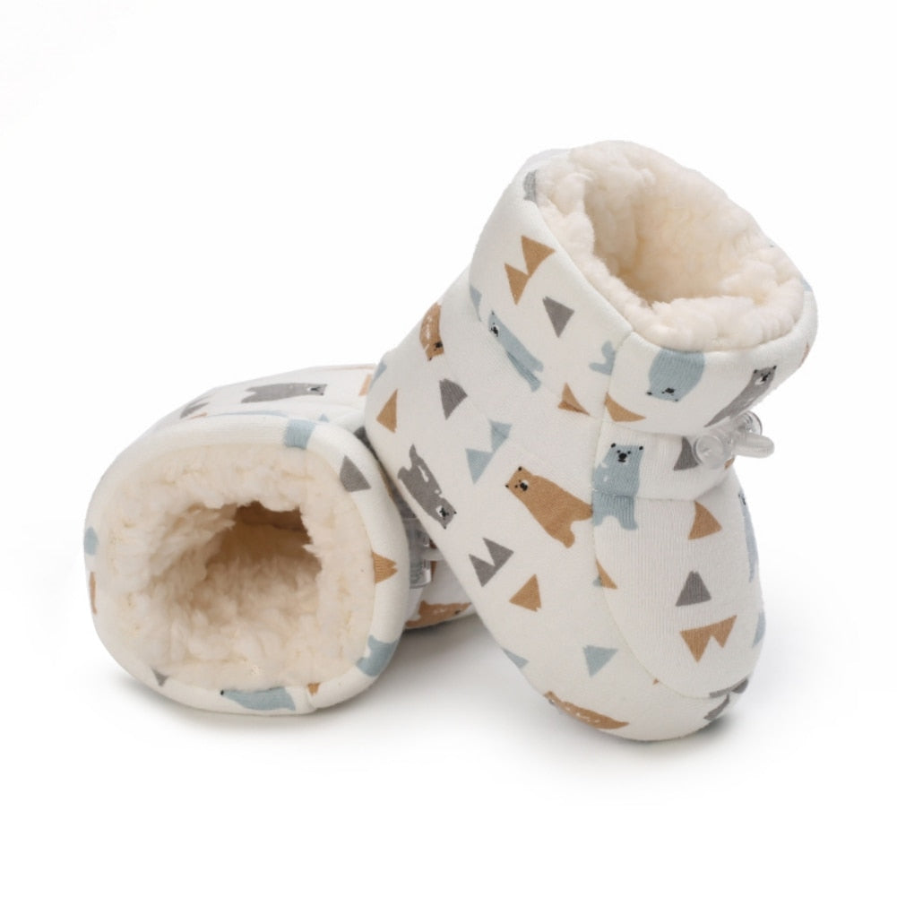 Bottes d'Hiver en Polaire pour Bébé
