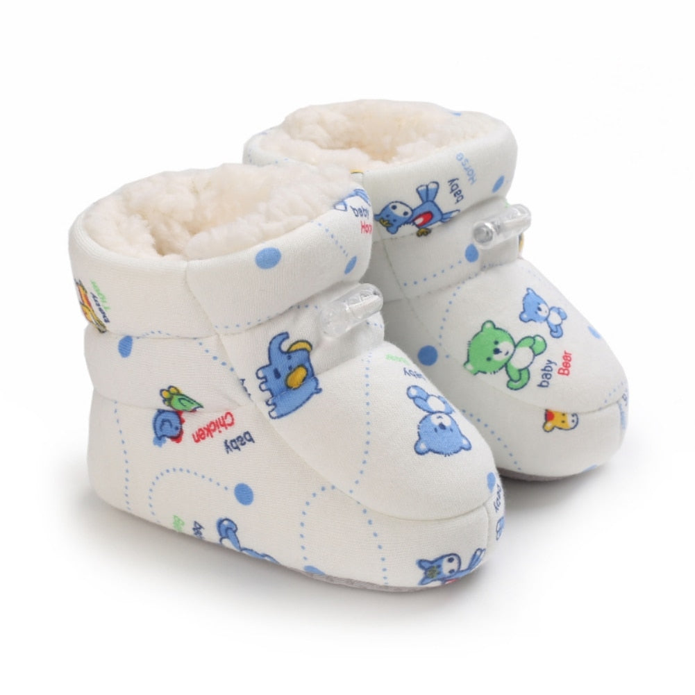 Bottes d'Hiver en Polaire pour Bébé