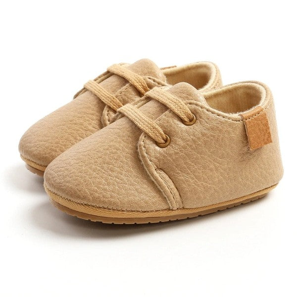 Chaussures Bébé en Cuir Style Mocassins