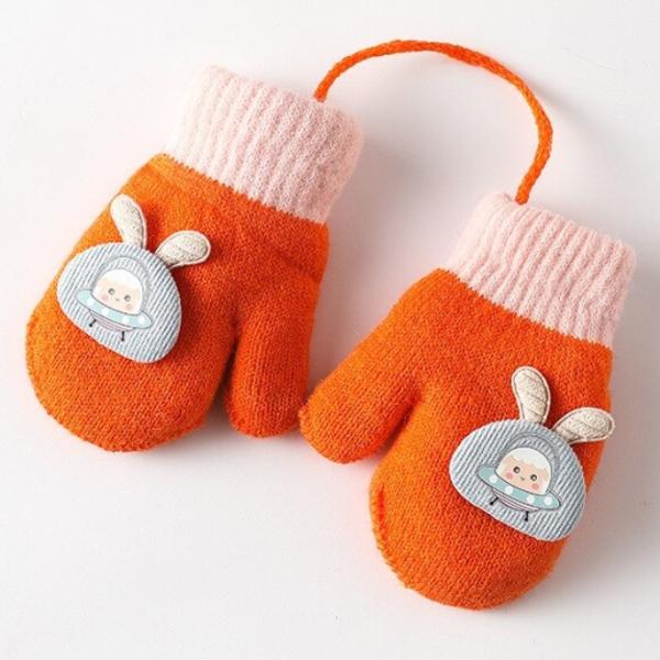 Moufles bébé en laine tricotée - Ô Royaume de Bébé