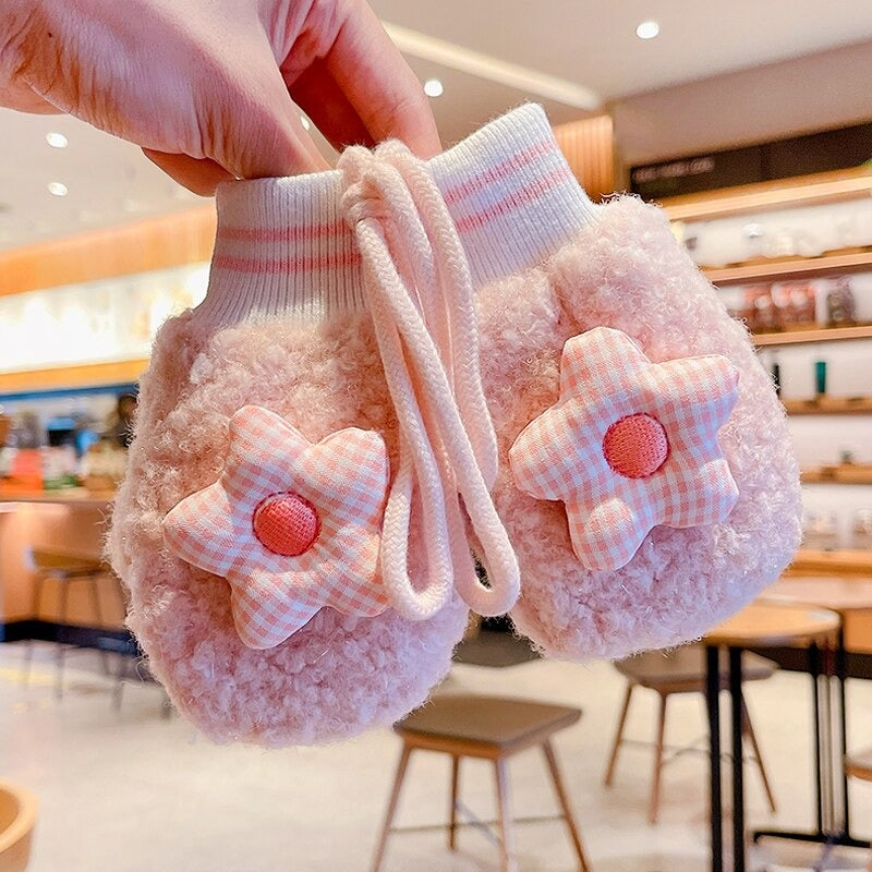 Moufles en Laine Bébé pour Fille - Ô Royaume de Bébé