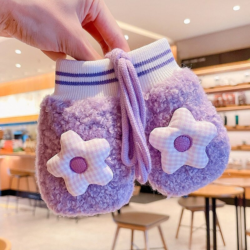 Moufles en Laine Bébé pour Fille - Ô Royaume de Bébé