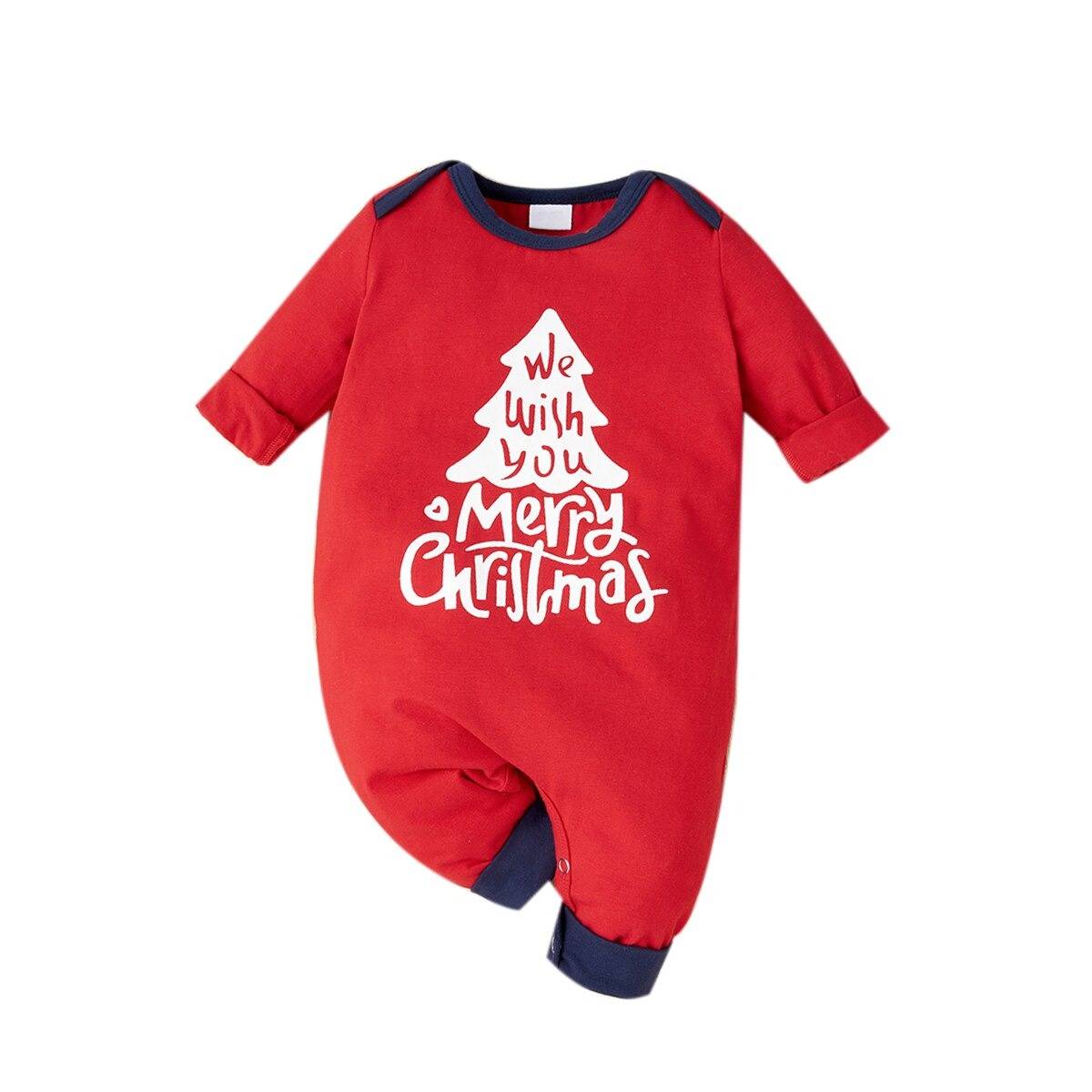 Pyjama de Noël Bébé - Sapin de Noël