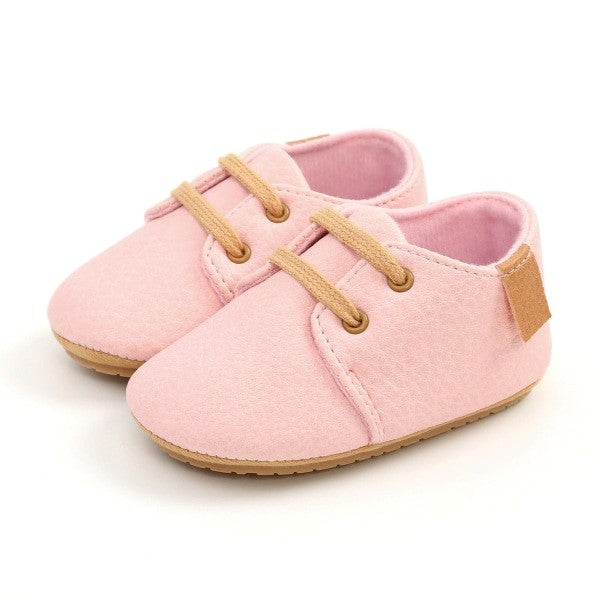 Chaussures Bébé en Cuir Style Mocassins