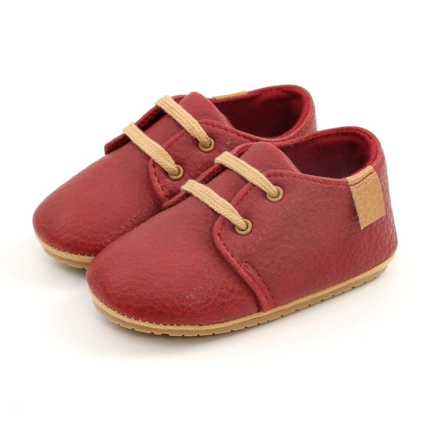 Chaussures Bébé en Cuir Style Mocassins