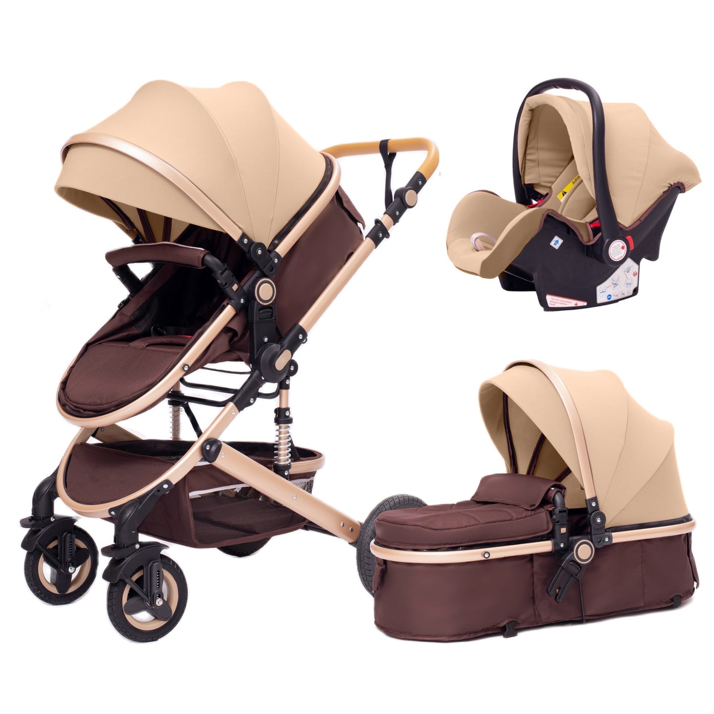 Poussette Trio Bébé 3 en 1 - Original Edition