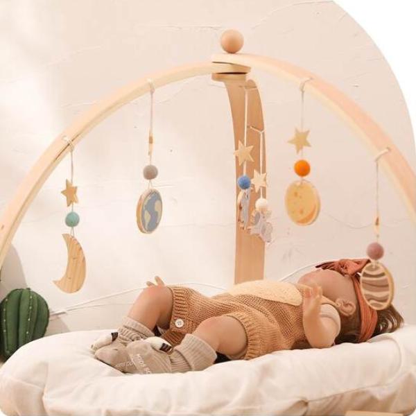 Arche d'éveil bébé (jouets d'éveils inclus) - Ô Royaume de Bébé