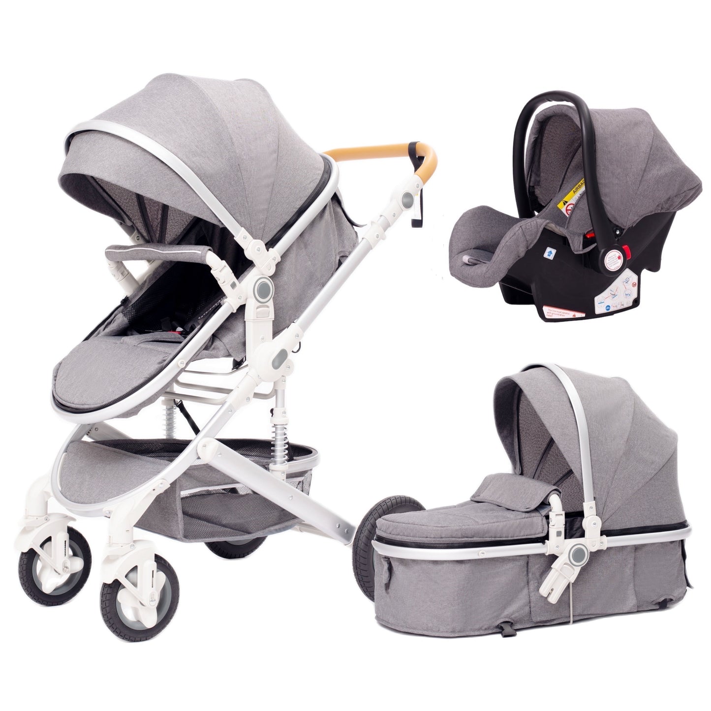 Poussette Trio Bébé 3 en 1 - Original Edition