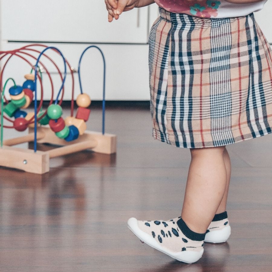 Chaussures antidérapantes pour bébé - Motif imprimé