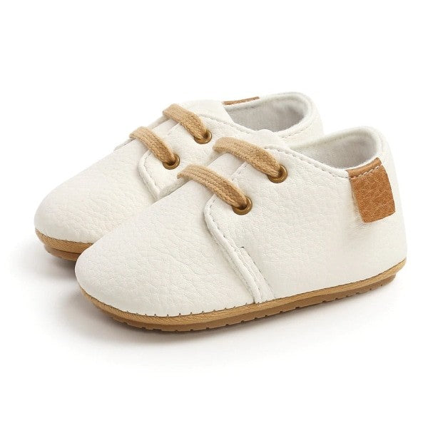 Chaussures Bébé en Cuir Style Mocassins