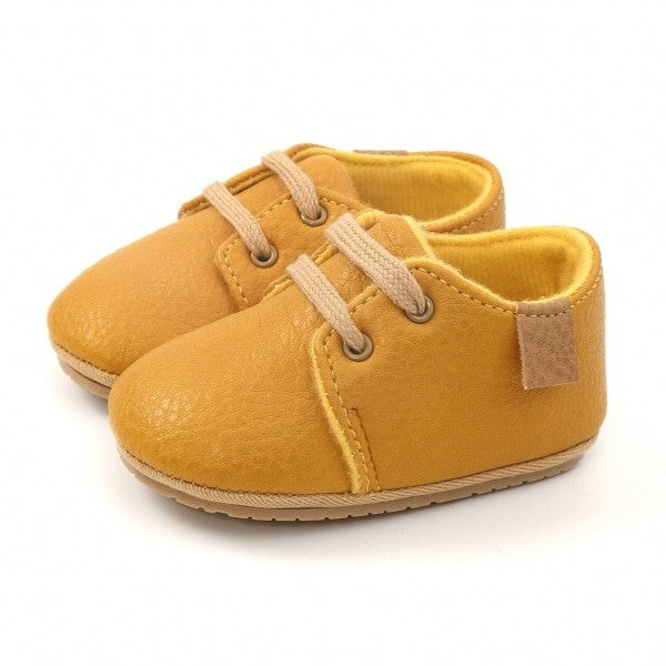 Chaussures Bébé en Cuir Style Mocassins