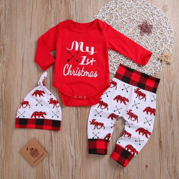 Tenue de Noël Bébé - Ensemble 2 pièces