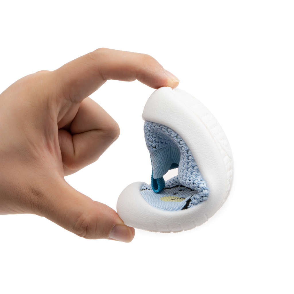 Chaussures antidérapantes pour bébé - Ours tricoté