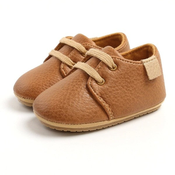 Chaussures Bébé en Cuir Style Mocassins