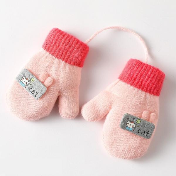 Moufles bébé en laine tricotée - Ô Royaume de Bébé
