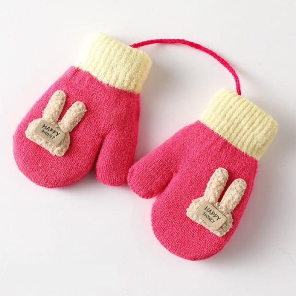 Moufles bébé en laine tricotée - Ô Royaume de Bébé