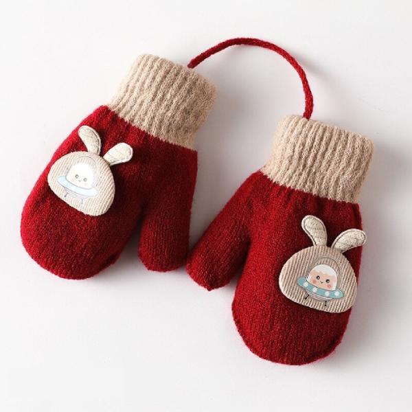 Moufles bébé en laine tricotée - Ô Royaume de Bébé