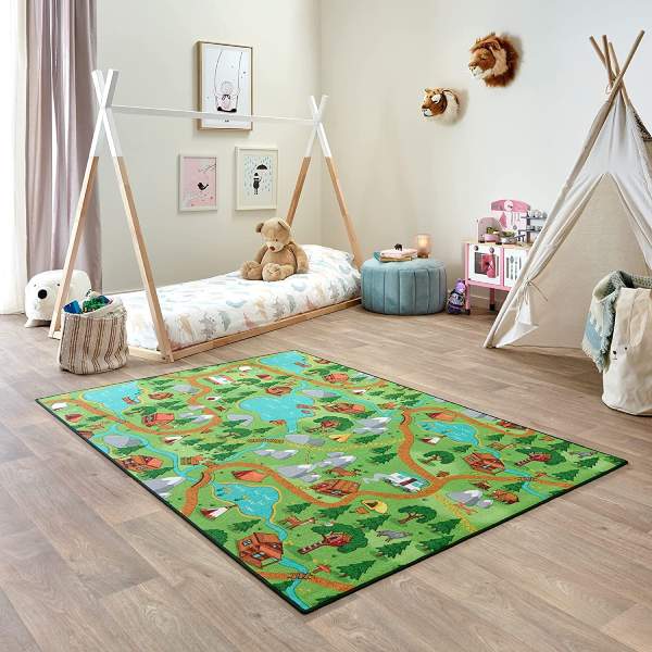 Tapis de Jeu Ville pour Enfant