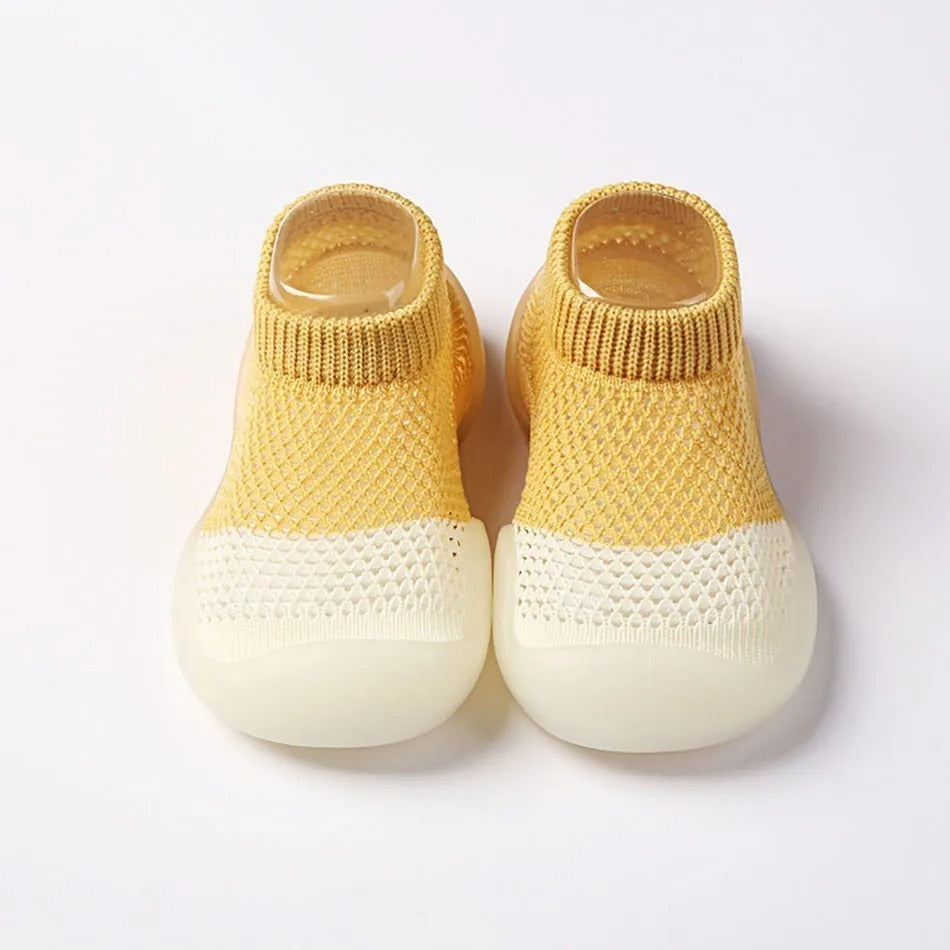 Chaussures antidérapantes pour bébé - Bicolore