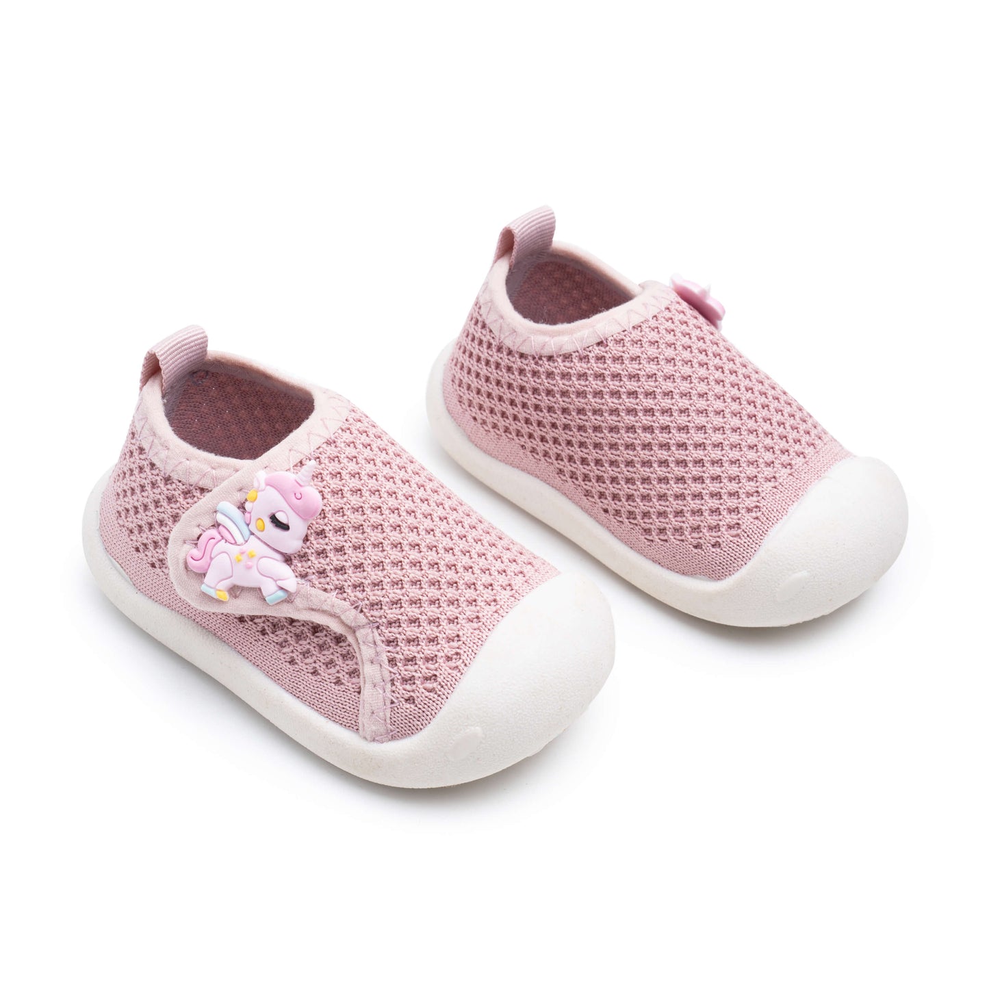 Chaussures antidérapantes pour bébé - Dinosaure et licorne