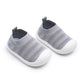 Chaussures antidérapantes à rayures pour bébé